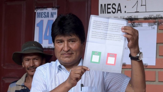 Referéndum en Bolivia: el gobierno habla de 