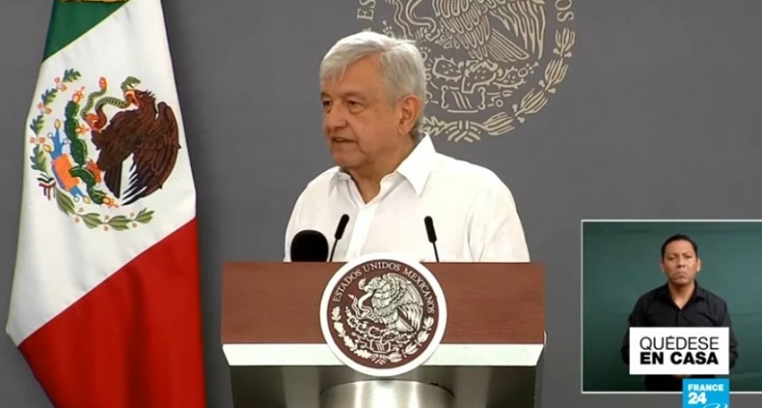 Presidente de México recomienda no mentir, no robar y no traicionar para evitar contraer Covid-19