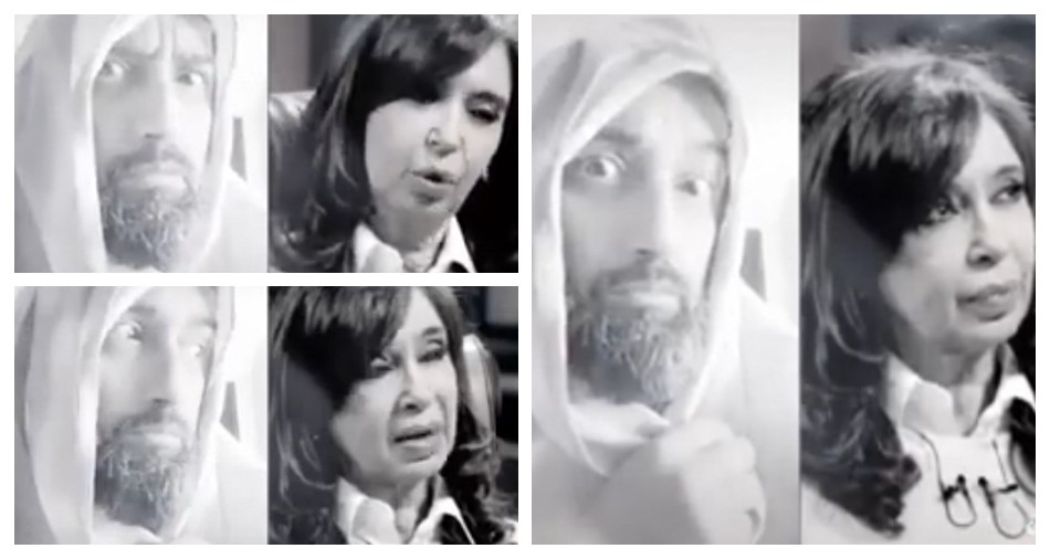 El video viral de Cristina y la reacción de Dios ante sus dichos