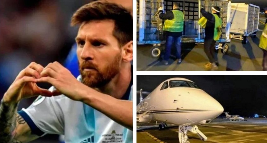 Llegaron los primeros 32 respiradores donados por Lionel Messi