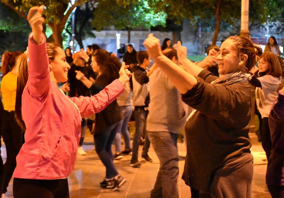 Volvió el ciclo “Aquí Cultura Danza” en la plaza 25 de Mayo