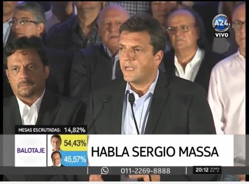 Massa felicitó a Macri: 