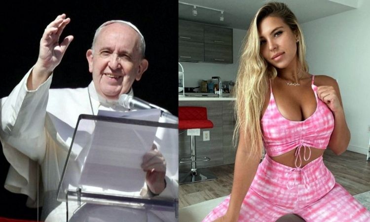 El supuesto “me gusta” del Papa Francisco en una picante foto de una modelo brasileña
